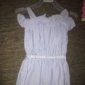 Blue and White girls Bubble